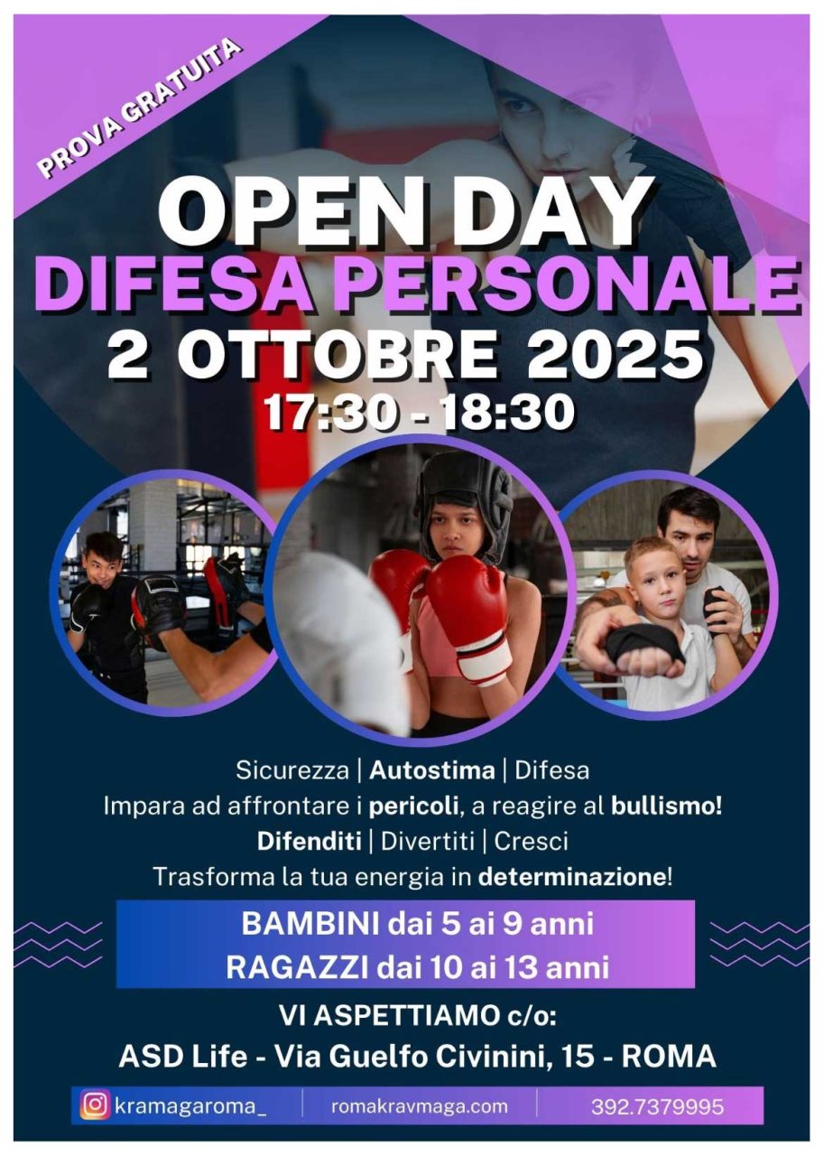 SM Roma KravMaga openday 2025_www.romakravmaga.com